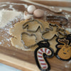 Christmas Candy Metal Stainless Steel Cane Cookie Cutter - Coo Kie