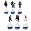 Avengers Cupcake Paper Cake Toppers 24pk