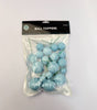 20pk Baby Blue Ball Toppers