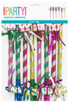 8 Fancy Fringed Party Blowouts