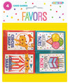 4pcs Kids Snap And Memory Card Games