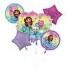 Gabby's Dollhouse Foil Balloon Bouquet Kit