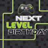 Large Level Up Game Party Lunch Napkins