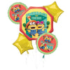 Despicable Me 4 Minions Foil Balloon Bouquet Kit