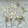 Happy 18th Birthday Luxe Acrylic Cake Toppers