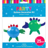 Dinosaur Latex Balloon 4pk