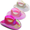Iridescent Pink Cowboy Hat