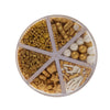 Gold Dreams 6 Cell Sprinkles (85G) - by Sprinks