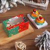 2 Cupcake Christmas Clear Window Box With insert