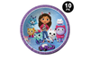 Large Gabby's Dollhouse Paper Plates 10Pack