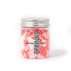 Wafer Small Hearts valentibe Mix Valentine's Day Edible Food Sprinkles  - BY SPRINKS 9g