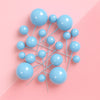 20pk Baby Blue Ball Toppers