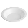 180mm Festive Premium White Plastic Bowls 50pk