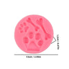 Animal Dog Paw Footprint Bone  Cake Silicone Fondant Mould