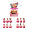 Paw patrol Grils Paper Cupcake Cake Toppers 13pk