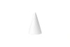 35cm x 20cm Flat Top Polystyrene Cake Foam Cone Dummy - Iconic Cake Art