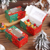 2 Cupcake Christmas Clear Window Box With insert