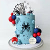 Spiderman Round Balls Cake Toppers Cake Decorations