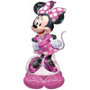 Disney Minnie Mouse Foil Air filled Stand Airloonz Balloon