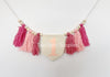 Girl 's 1st Birthday Pink Tassel Banner High Chair Garland Decorations Cake Smash Backdrop