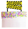 Construction Truck Happy Birthday Party Cake Topper