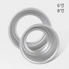 6 Inch x 3 Inch High Angle Cake Round Aluminum  Pan / Mould