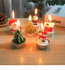 Christmas tree Tealight Candles Pack of 3
