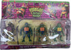 12CM 4pcs Teenage Mutant Ninja Turtles TMNT Action Figure Figurine Playset Toy