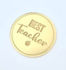 5cm Best Teacher Teachers' Day Acrylic cup Cake topper