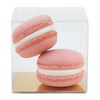 5cm Clear Gift Box With Gold Base 5pk -  Iconic Cake Art