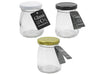 100ml Milk Glass Jar with Metal Lid