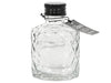 110ml Quilted Glass Jar Bottle