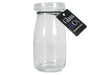 110ml Bella Milk Glass Jar with Lid