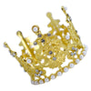 7.5cm Gold Crown Topper - Iconic Cake Art