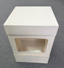 14'' x 18'' Inch White Clear Window Cake Box