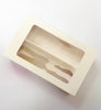 12 inners Plain White Macaron Box