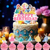 Disney Princess Cake & Cupcake Cake Toppers 13pk