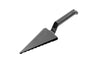 Stainless Steel Look Silver Plastic Caker Server