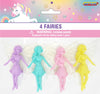 4pcs Fairy Cake Figurines Toppers
