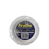 180mm Festive Premium White Plastic Round Plate 50pk