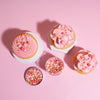 Pink Velvet Crunch Edible Cake Food Sprinkles  - BY SPRINKS 70g