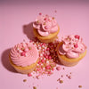Pink Velvet Crunch Edible Cake Food Sprinkles  - BY SPRINKS 70g
