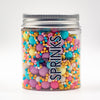 Bubble Bubble Pastel & Gold Cake Edible Sprinkles - BY SPRINKS 75g