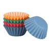 100pk 30mm Mini Cupcake Cases Baking Cups - Bright Assorted