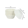 100pk 30mm Mini Cupcake Cases Baking Cups - White