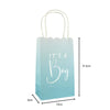 It's a Boy Baby Shower Blue Paper Gift Bags
