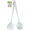 White Melamine Utensil Serving Set