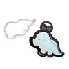 Dinosaur Triceratops Metal Stainless Steel Cookie Cutter - Coo Kie