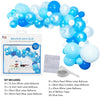 Blue Balloon Arch Garland Kit
