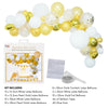 Gold & White Balloon Arch Garland Kit